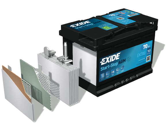 Exide Start-Stop AGM Battery