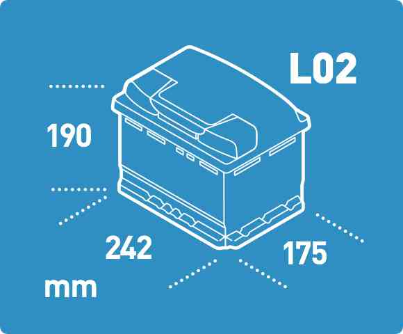 Autobatterie 12V 62Ah Exide Excellaltn 1510817 Jmp 1543009.