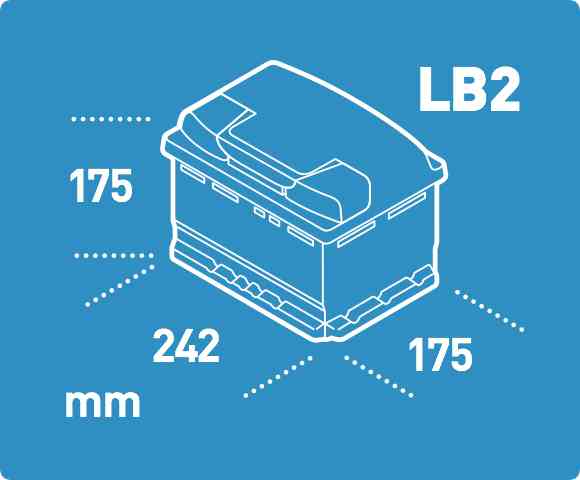 EXIDE EXCELL Batterie EB602 12V 60Ah 520A B13 Bleiakkumulator 075SE, 545 19